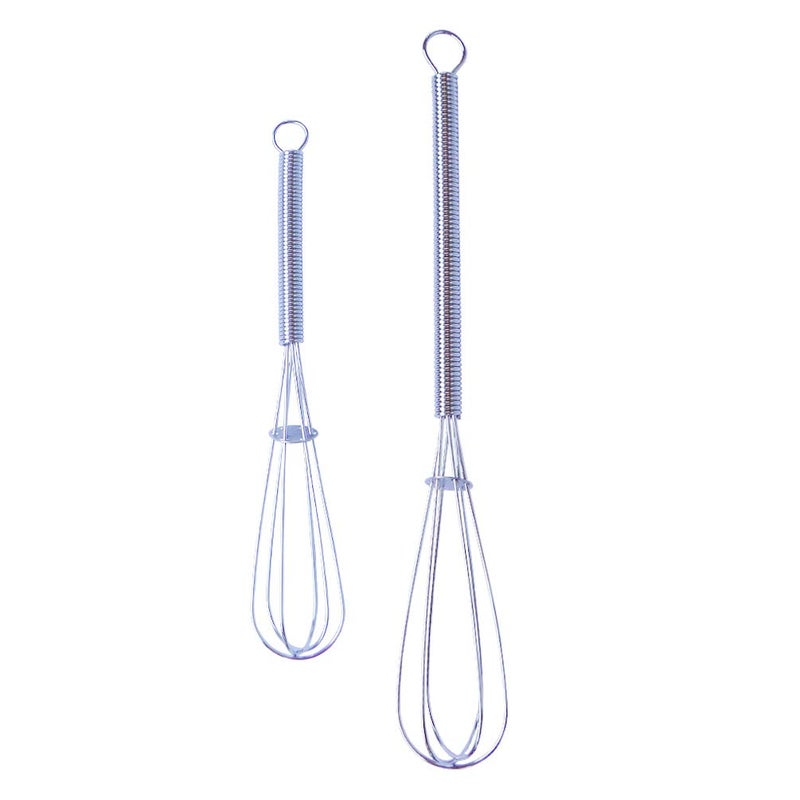 zYoung Mini Whisks Set of 2, 5 Inches and 7 Inches - Image 1
